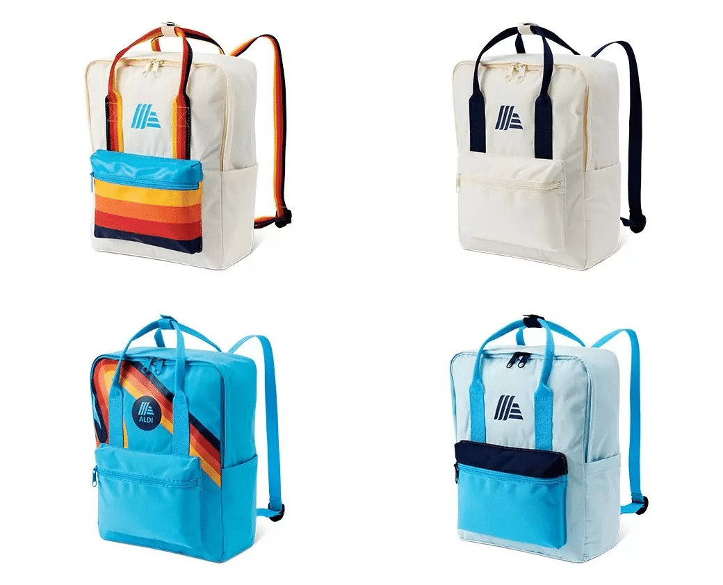 Aldi Gear Backpack 2023 with Laptop Pocket New All variants! Free Shipping!