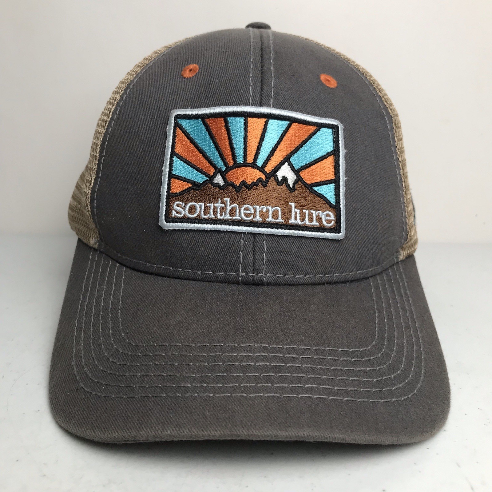 Southern Lure Sunshine & Mountain Patch Trucker Hat Mesh Hat Unisex Adult
