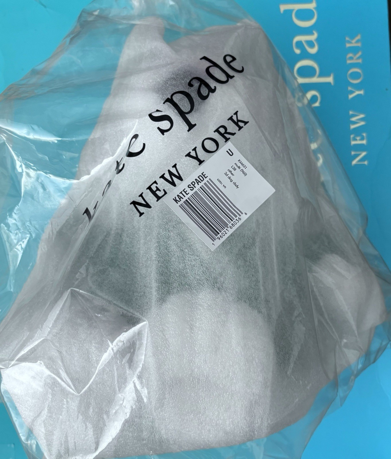 Kate Spade Peanuts X KSNY Snoopy 3D Dog Crossbody KM631 MWT