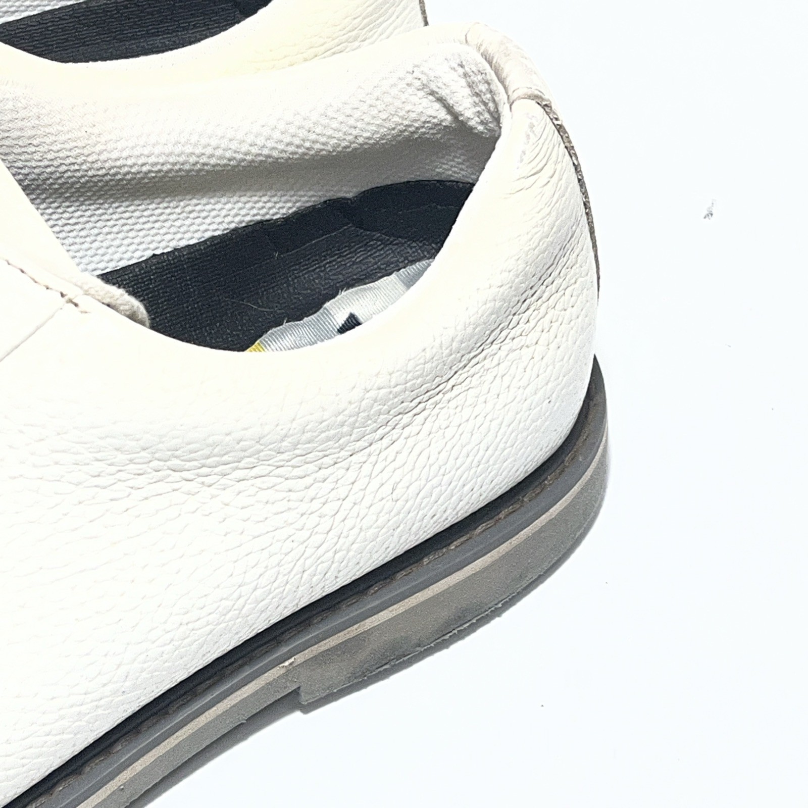 G/FORE Pebble Leather Golf Shoes White CGMF000001 Size 12