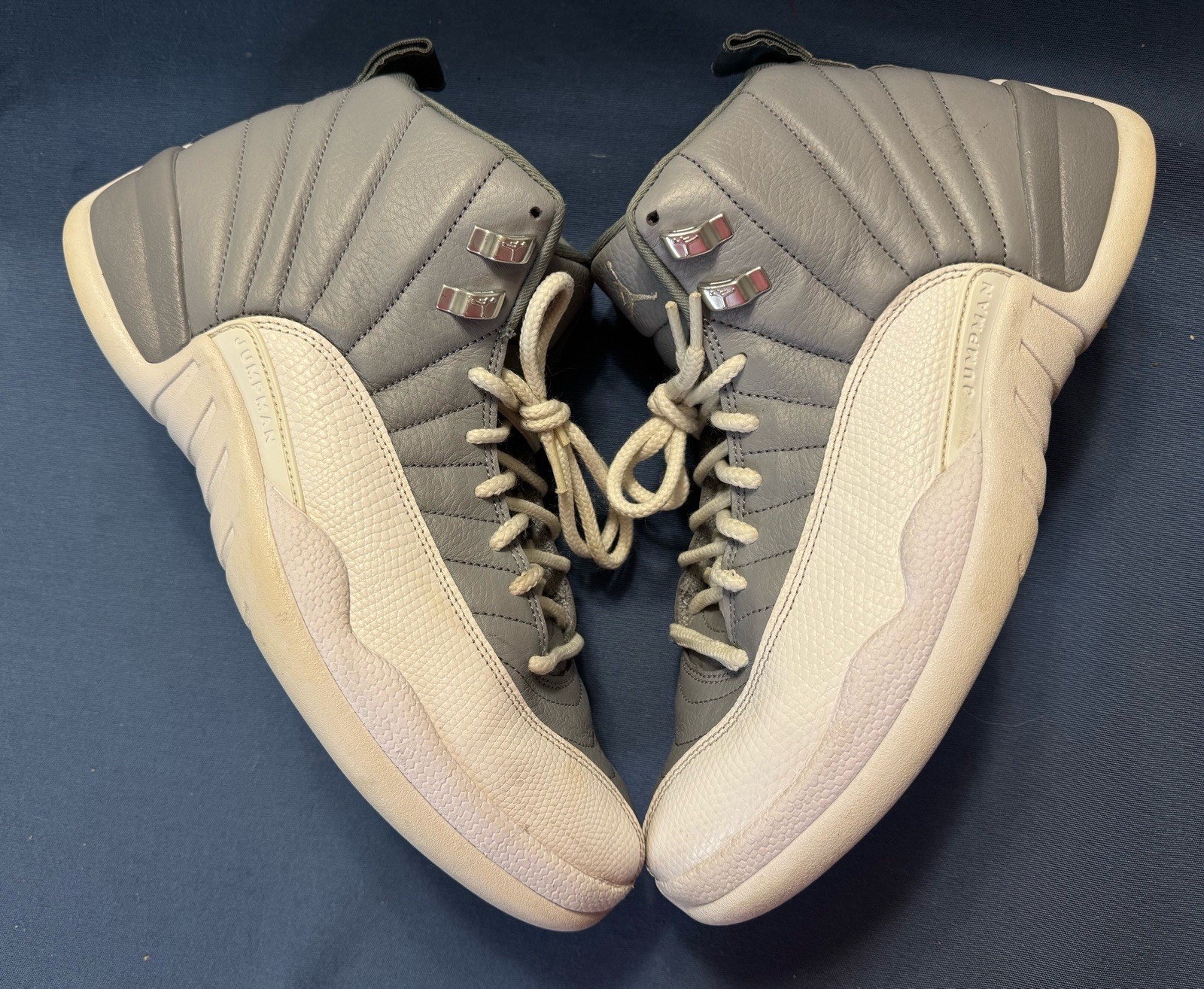 Jordan 12 Shoes, Men Size 11.5, No Box (Stealth)