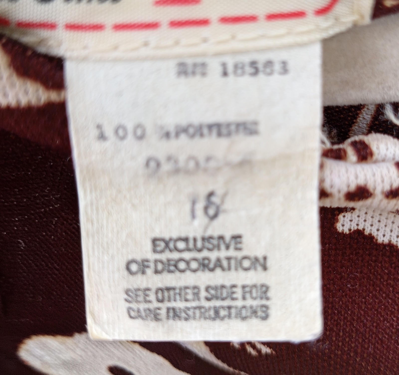 VTG CHANNEL BY BILL SIMS 60S RETRO MOD DRESS