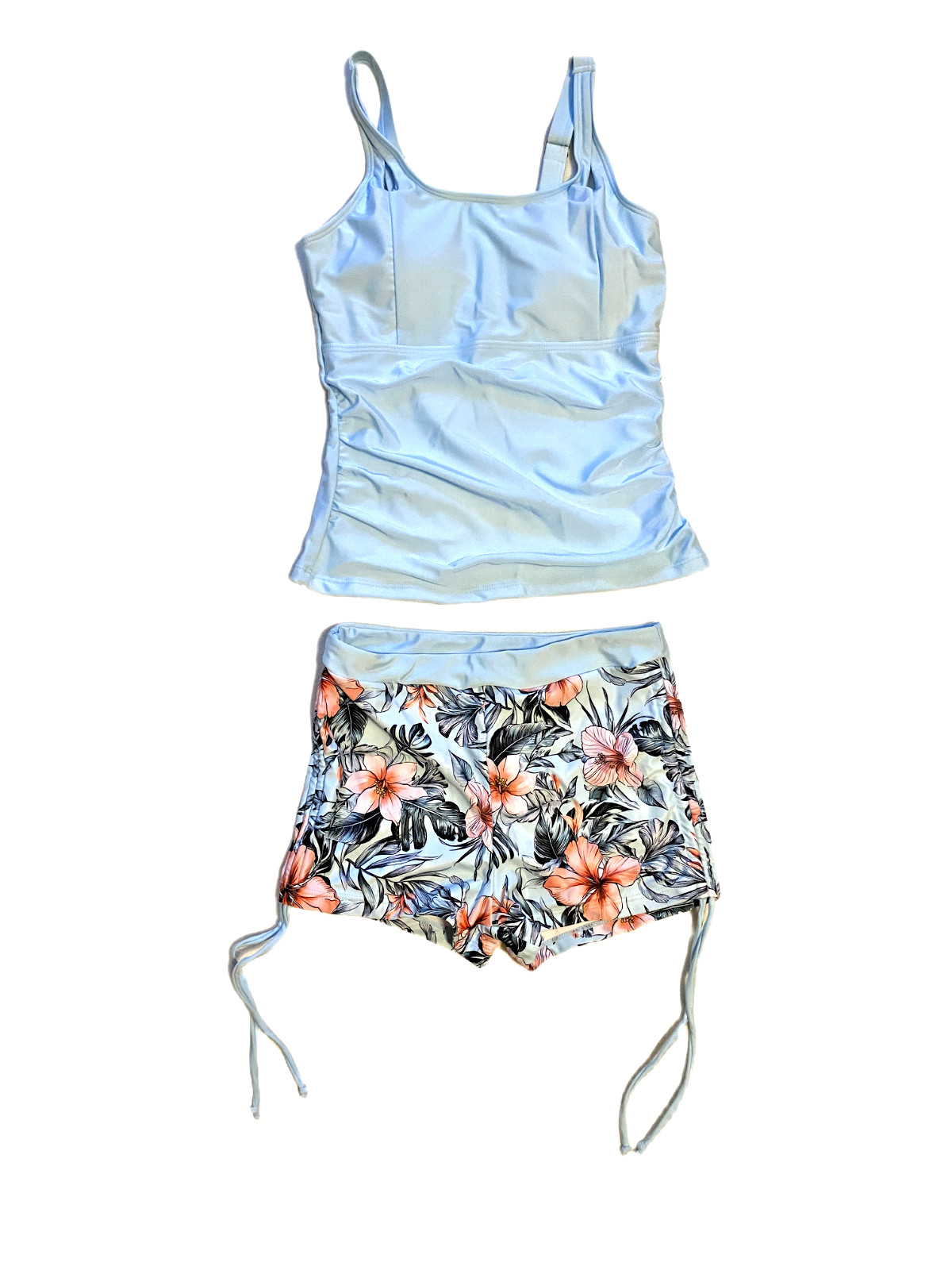 SGFCWSX Girls Tankini Swimsuit, 13-14 Years, Brand New in Bag, Hawaiian Print