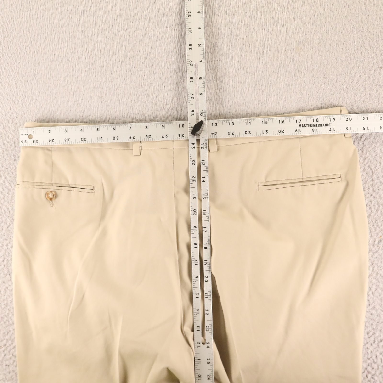 VTG Haspel Suit 42R M 40×29 Beige Jacket Pants Pleated Hopsack