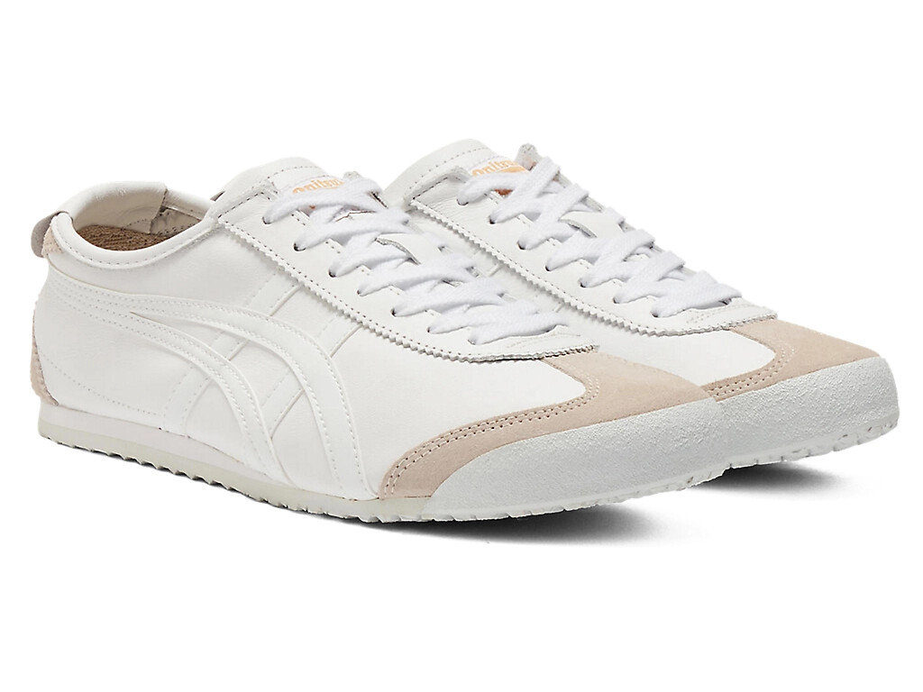 Onitsuka Tiger MEXICO 66 1183C102-102 WHITE/WHITE Sneakers New [US 4-12.5]