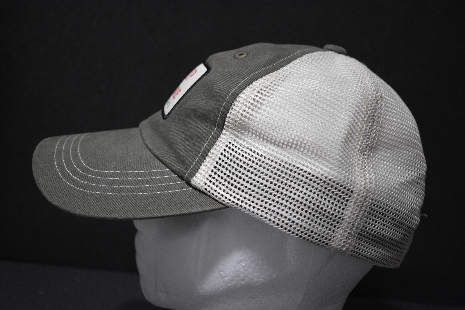 Old Rip Van Winkle Distillery Pappy & Co Trucker Hat Cap Gray White Adjustable