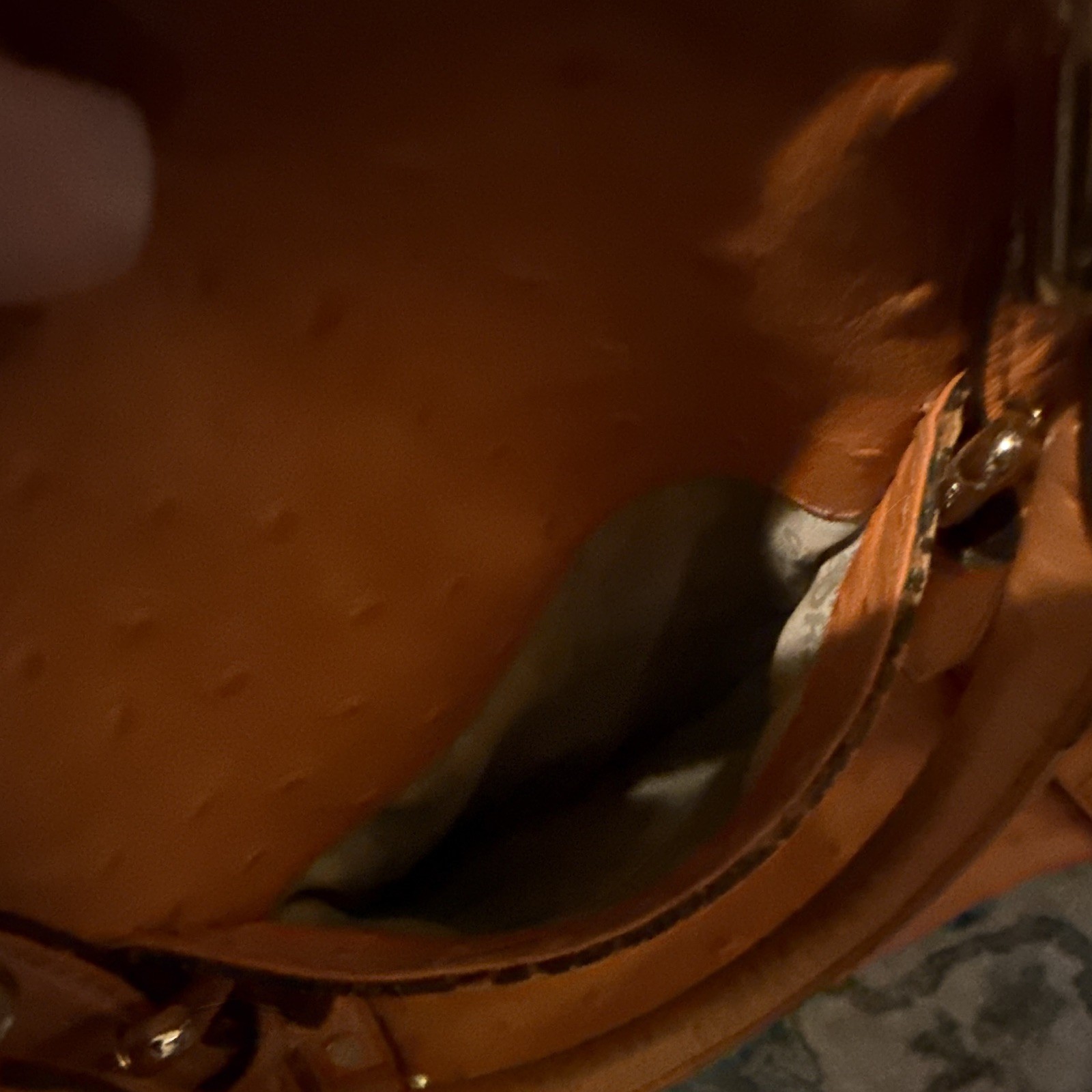 Michael Kors Brown Satchel Top Handle Bag Zip Closure Strap Charm Gold Hardware