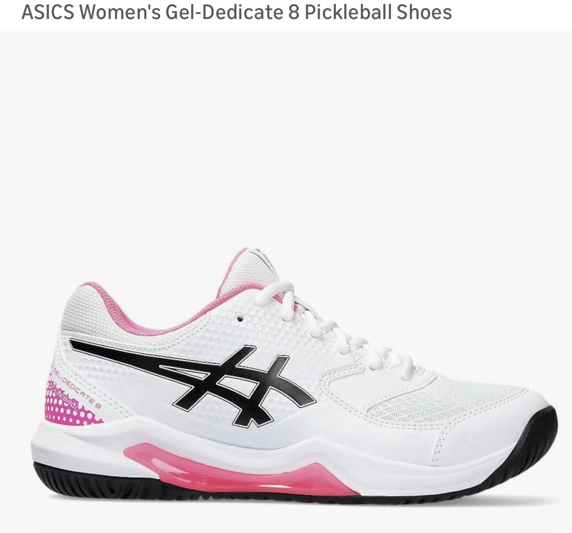 Asics Gel Dedicate 8 Sneakers Womens US Size 11.5 Pickleball Tennis