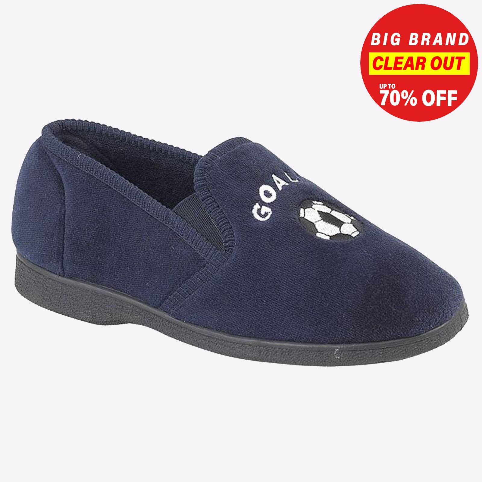Zedzzz Midfield Football Casual Comfort Slip On Soccer Junior Slippers