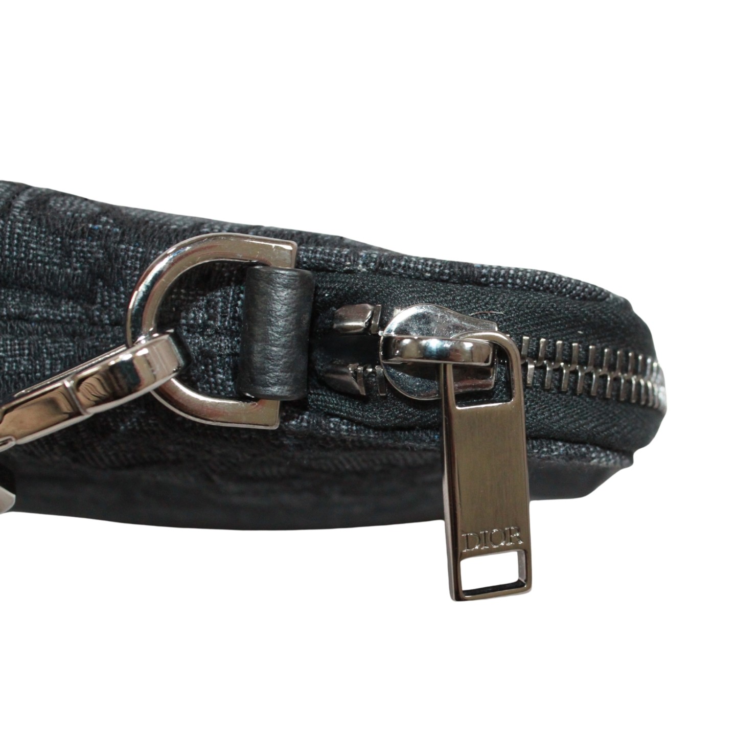 Dior 2OBCA251YSE oblique pouch Clutch bag leather mens