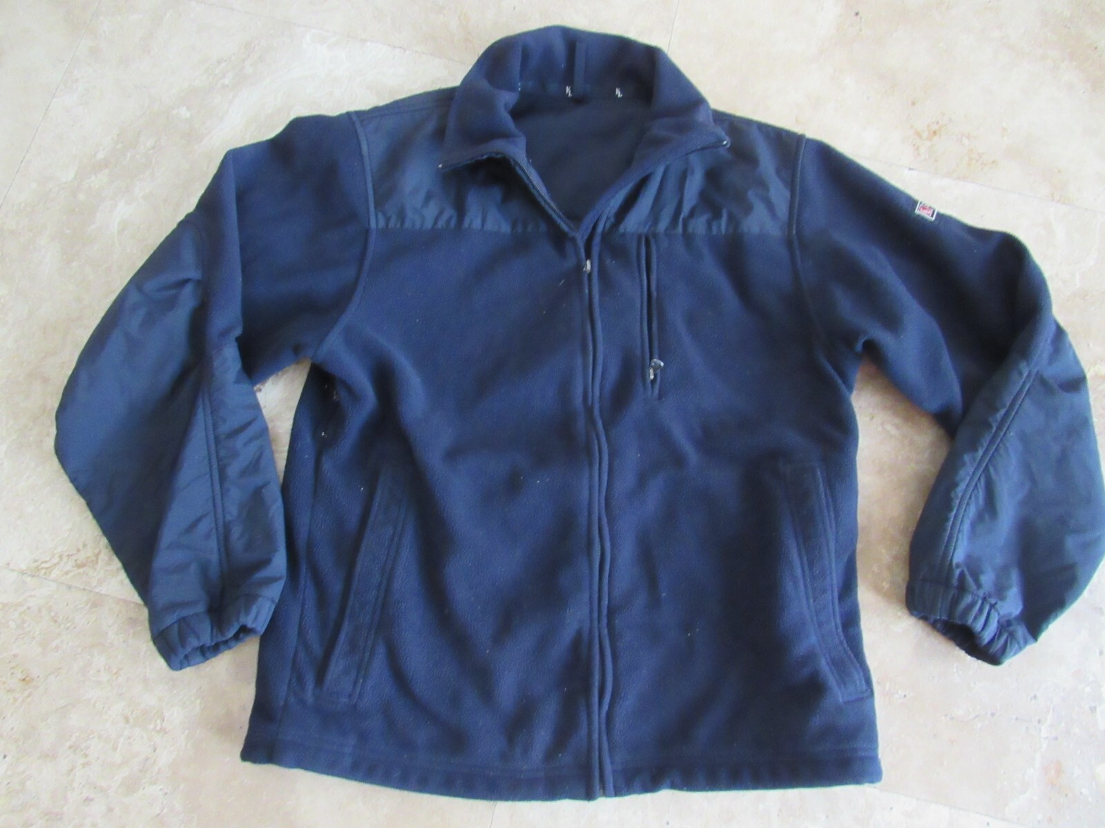 Mens size L, large Kingsland Equestrian fleece jacket, read description