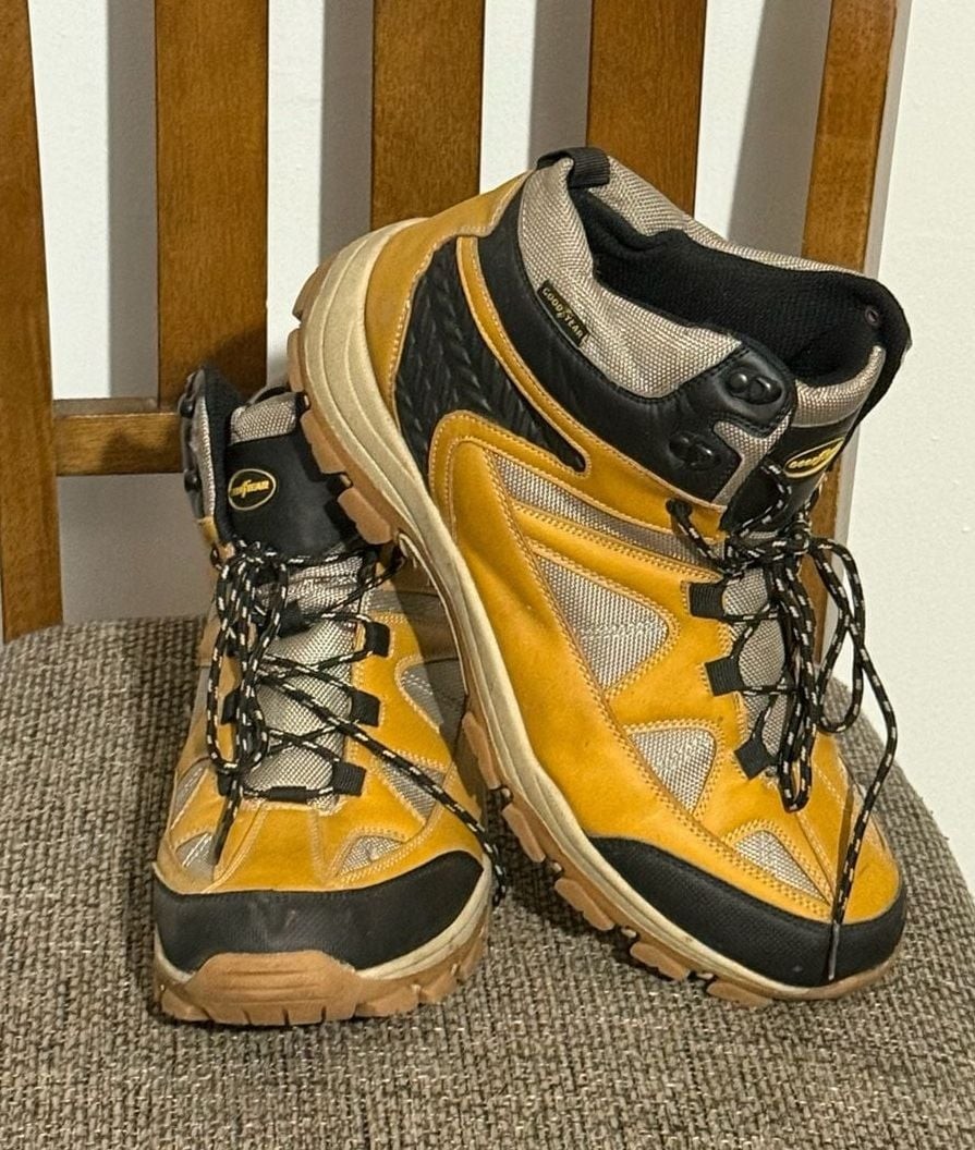 Goodyear Men’s Teton Outdoor Hiker Work Boots Yellow/Black