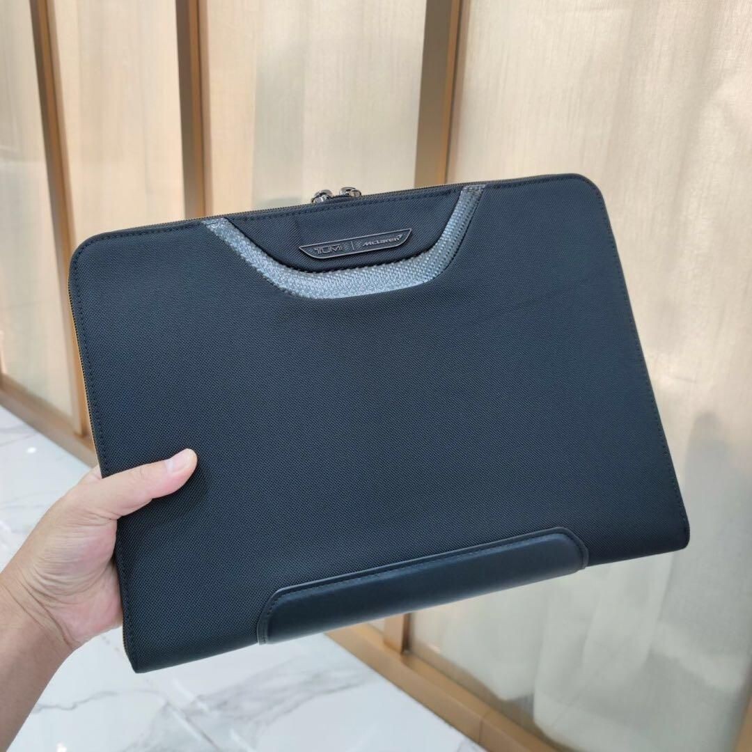 TUMI×MCLAREN Circuit Portfolio Black Bag in bag Business Outlet Products