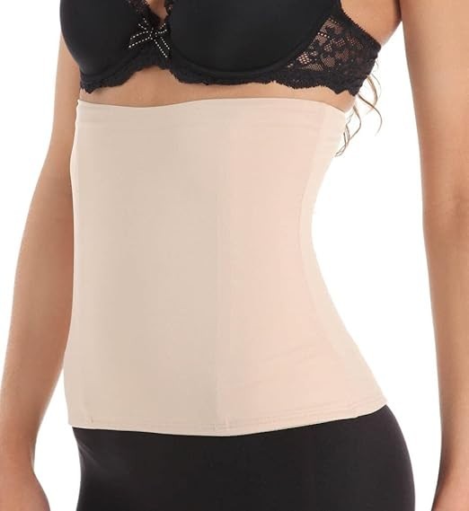 TC FINE INTIMATES WAIST CINCHER #4144, MEDIUM, NUDE, NWOT