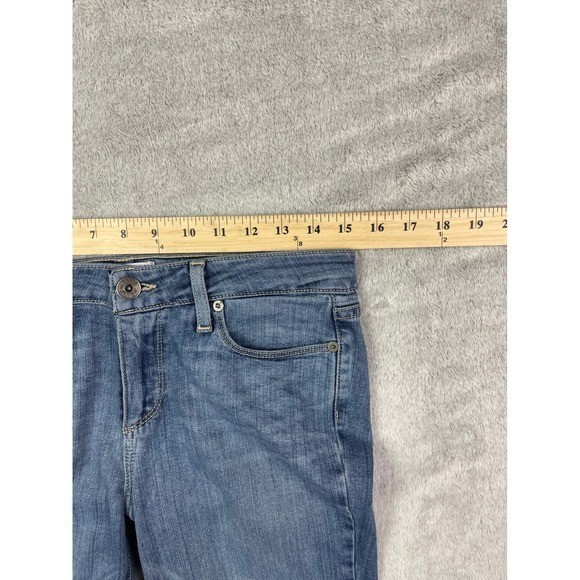 PAIGE Verdugo Crop Jeans Size 29/30 Nadeen Blue Skinny Mid Rise Stretch Women