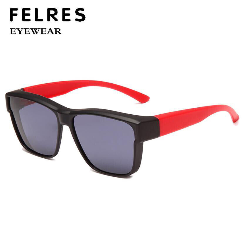 Fit Over Glasses Polarized Sunglasses For Men Women Wrap Around Driving Glasses