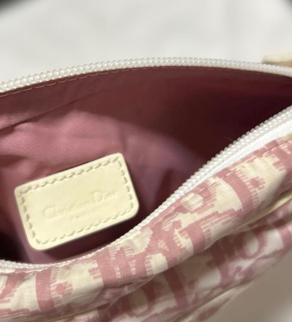 Christian Dior Bag Dior Trotter NO.2 Shoulder Waist Pink