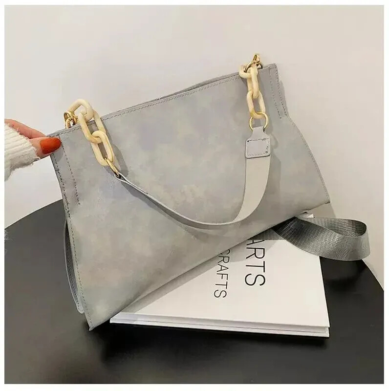 Women’s Large Capacity Soft Leather Shoulder Bag Crossbody Tote Handbag Purse