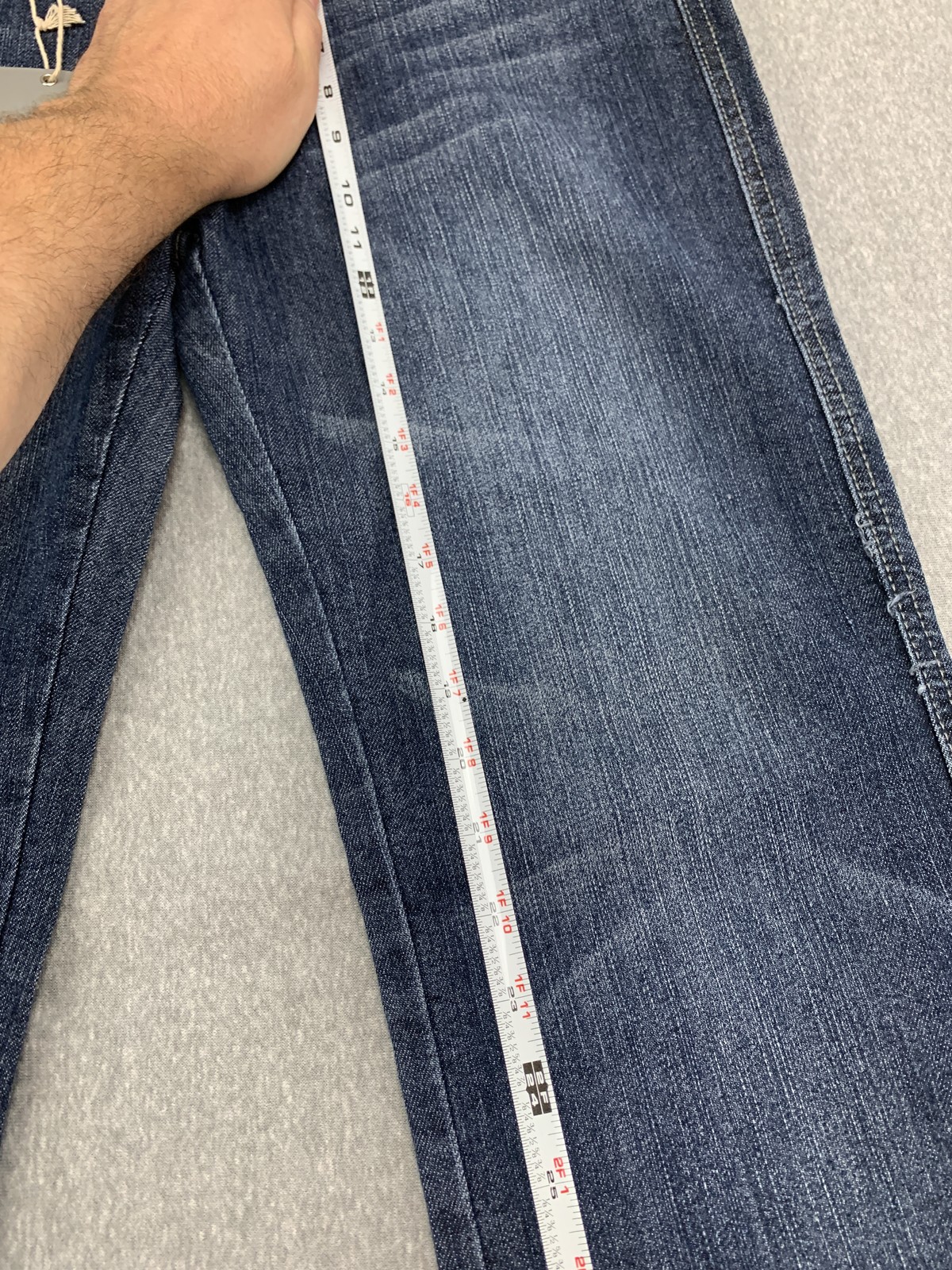 7 For All Mankind Jeans Womens 30 Flare Leg Blue A Pocket Studded Stretch USA