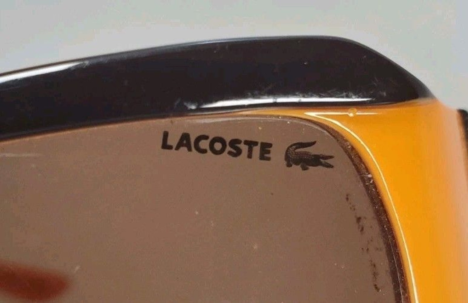 Lacoste Sunglasses Model LA 12602 Black & Orange 120mm