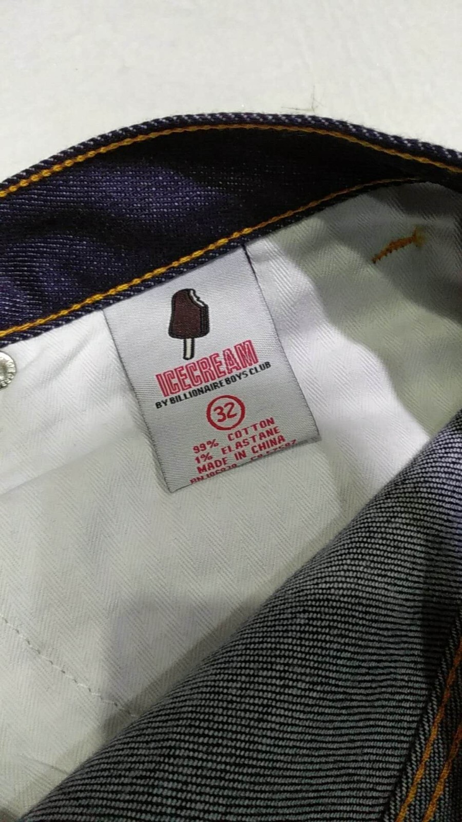 BBCICECREAM DENIM CLASSIC MEN’S JEANS SIZE 30/32/34/36/38/40/42 US FREE SHIPING