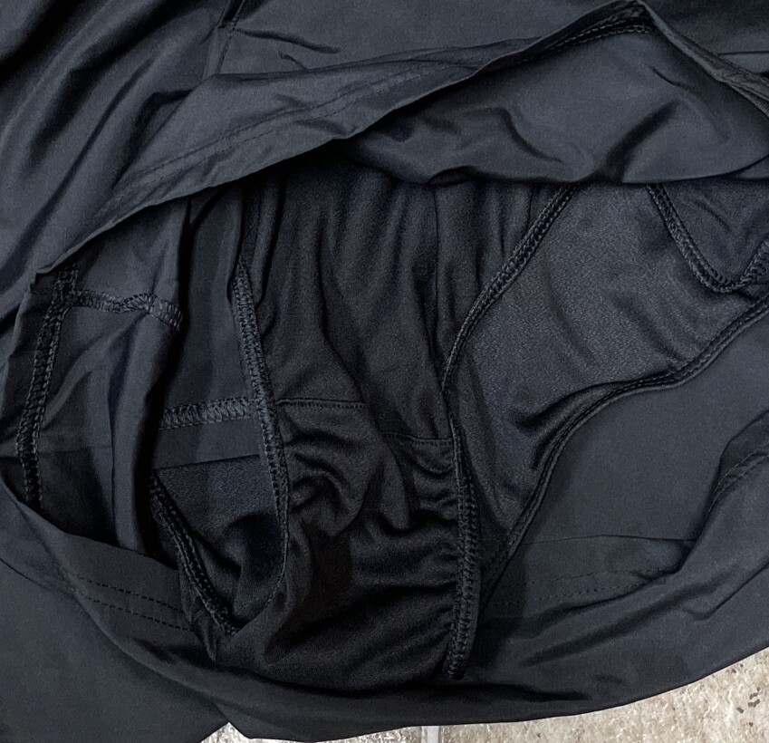 Womens Exercise Shorts Athletic Works Black Running Gym Size Medium 8-10