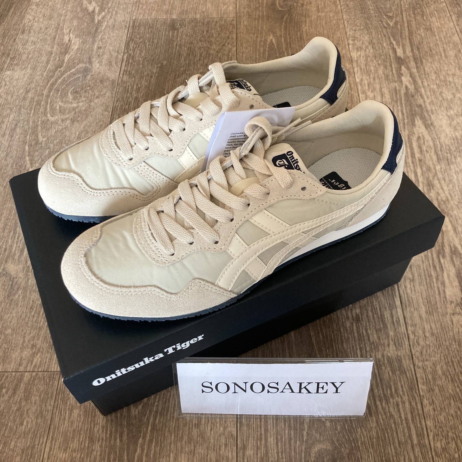 Onitsuka Tiger SERRANO 1183B400 252 OATMEAL/CREAM New in Box from Japan