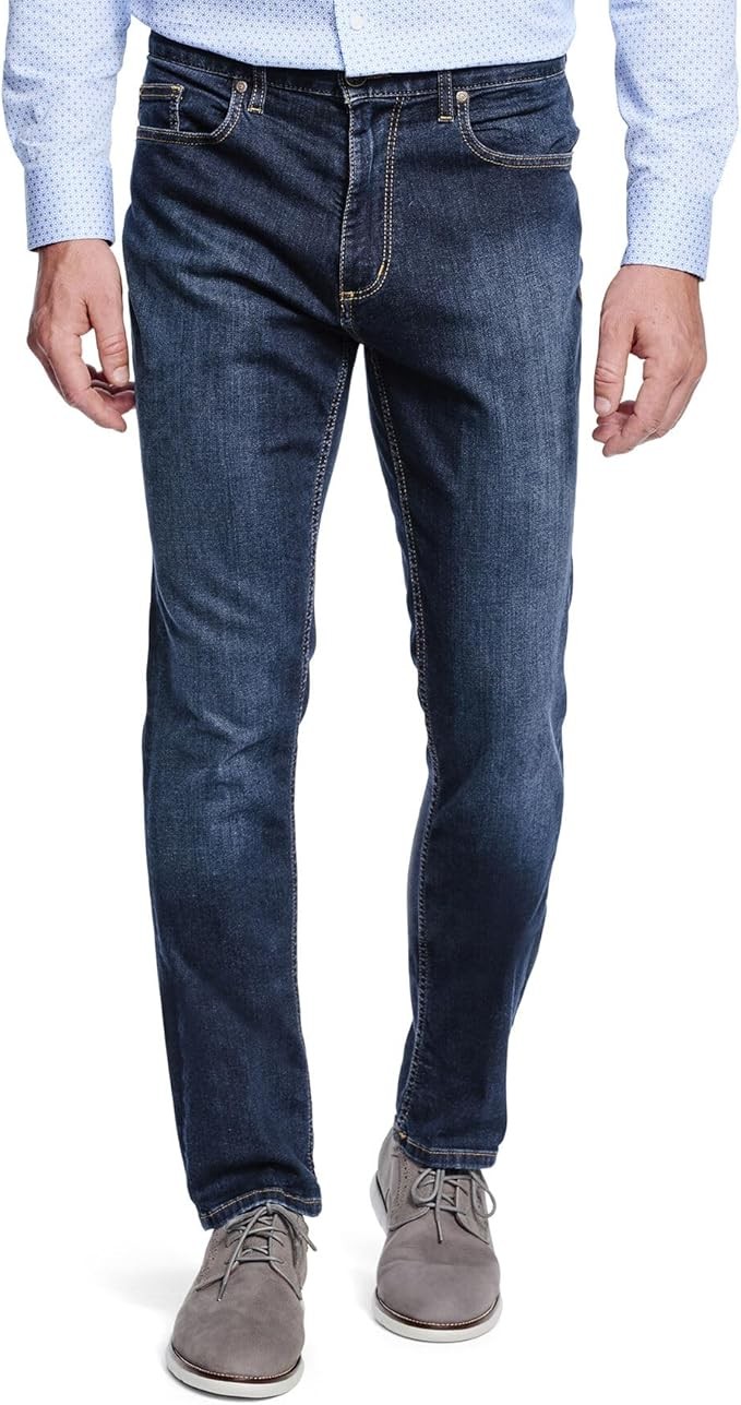 Johnston & Murphy Men’s Denim Jeans Medium Wash ( 38 W 32 L )