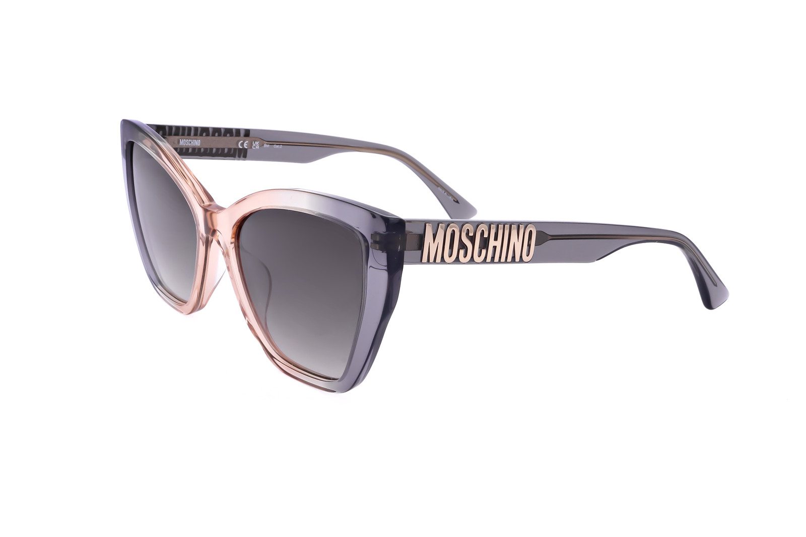 Moschino Women’s 55mm Grey Ochre Sunglasses MOS155-S-MQE-55