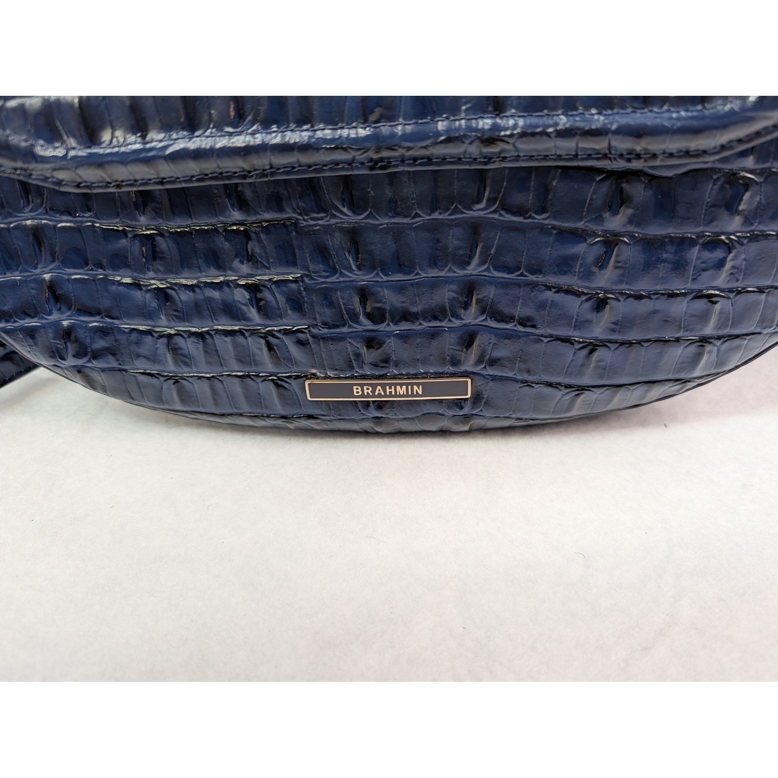 Brahmin Cynthia Leontyne Small Embossed Leather Bag and Jane Mini Wallet