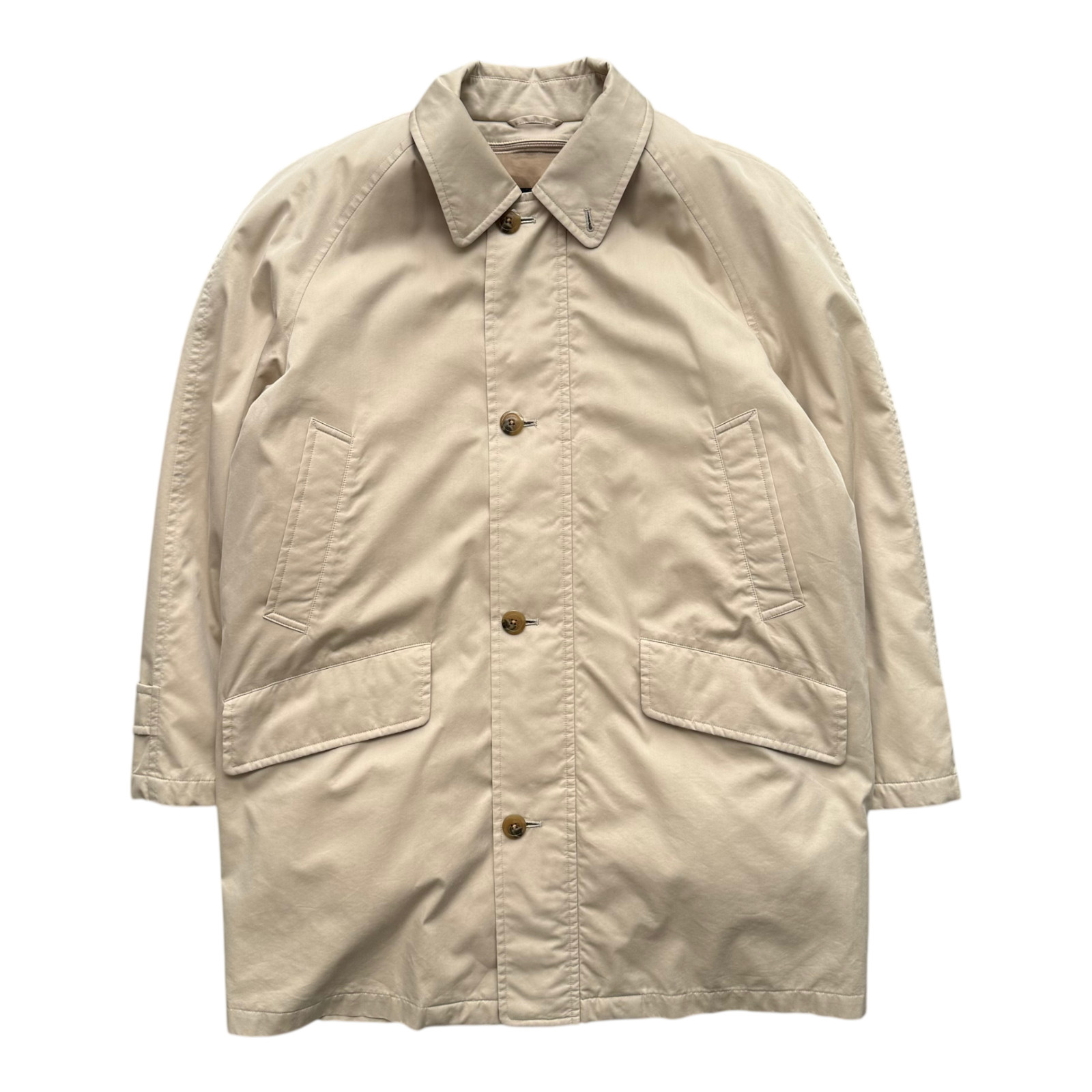 BURBERRY LONDON 3-Way Down Coat – Nova Check Liner – Beige – Size M