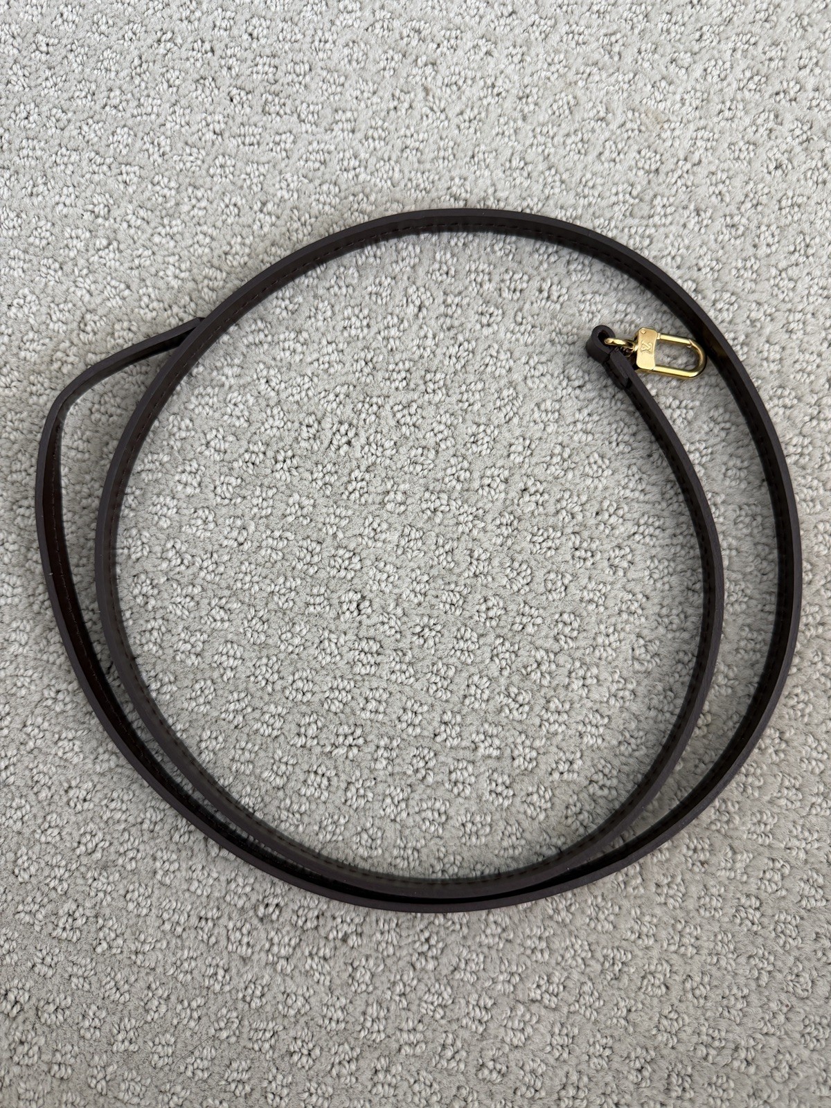 Louis Vuitton PM Damier Ebene Brown Replacement Shoulder Crossbody Strap