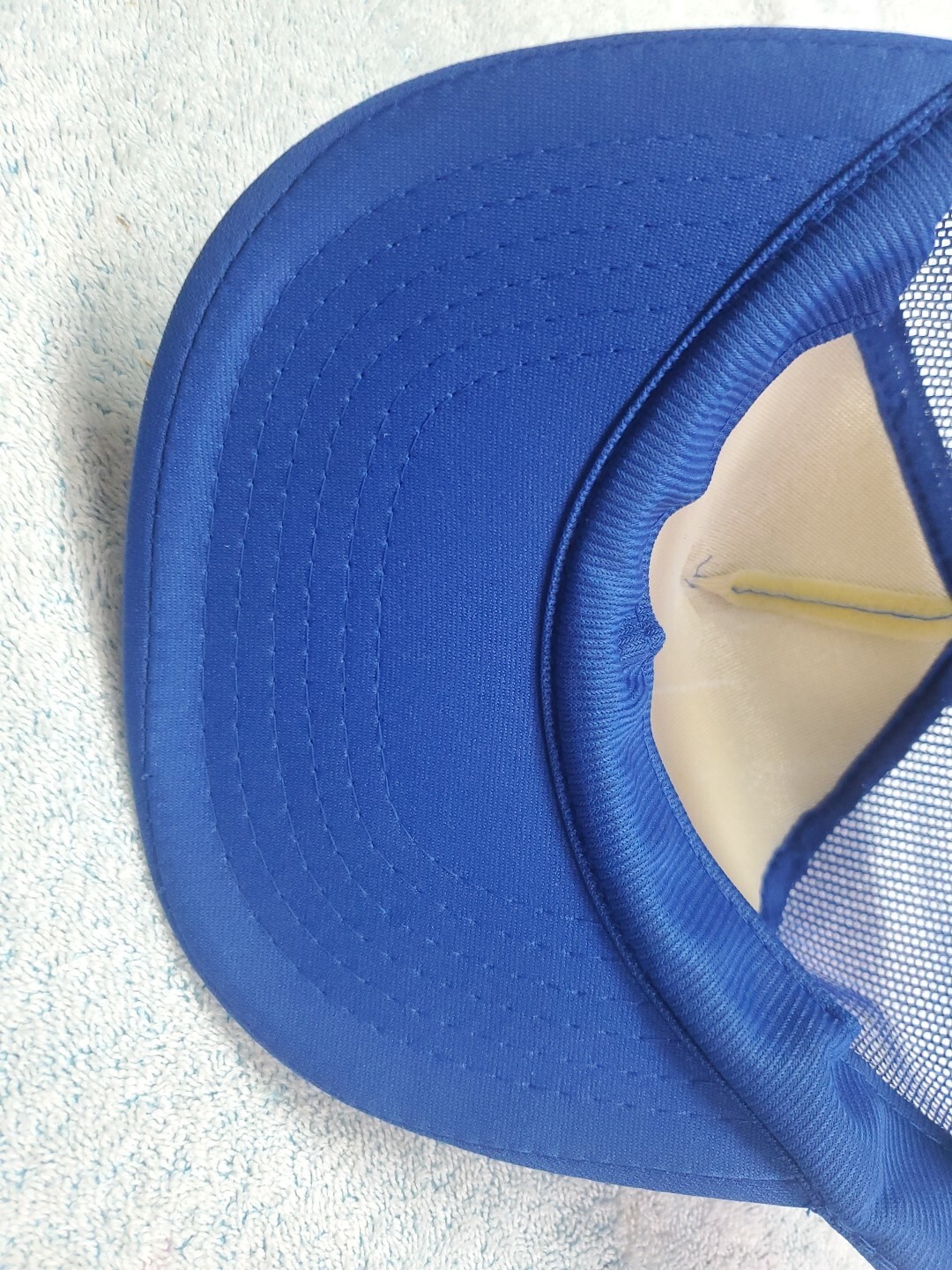 Vintage F-18 Hornet Blue Angels Snapback Trucker Hat w/ Rope