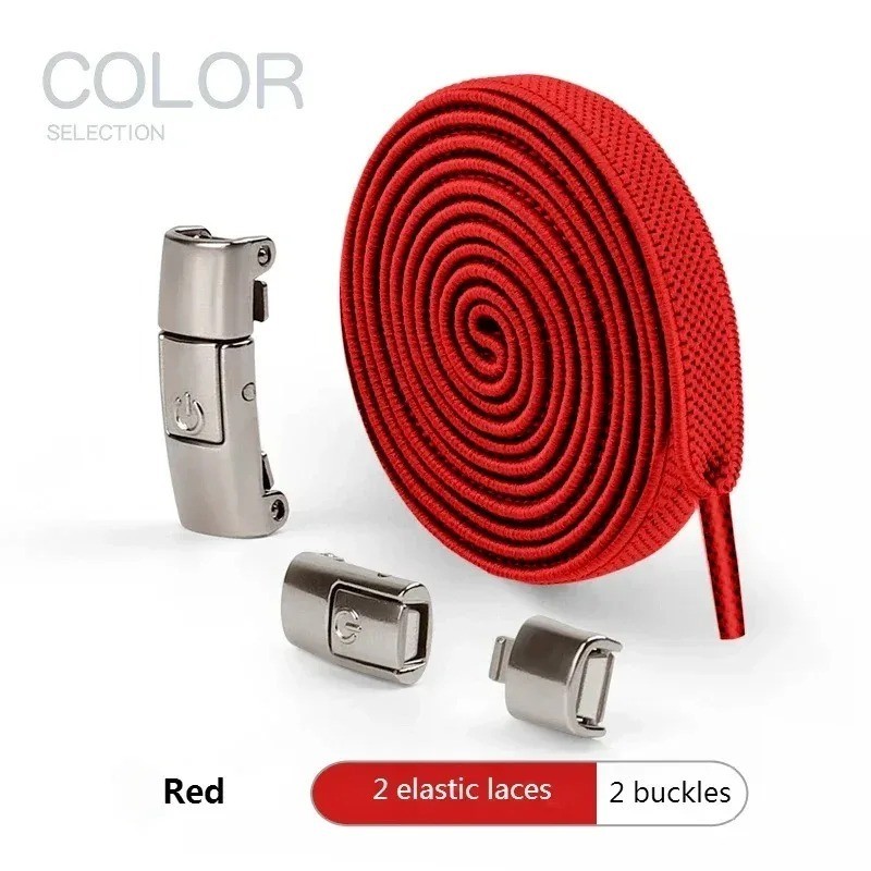 No Tie Shoelaces For Women, Men, and Kids – Elastic Silicone Shoe Laces USA