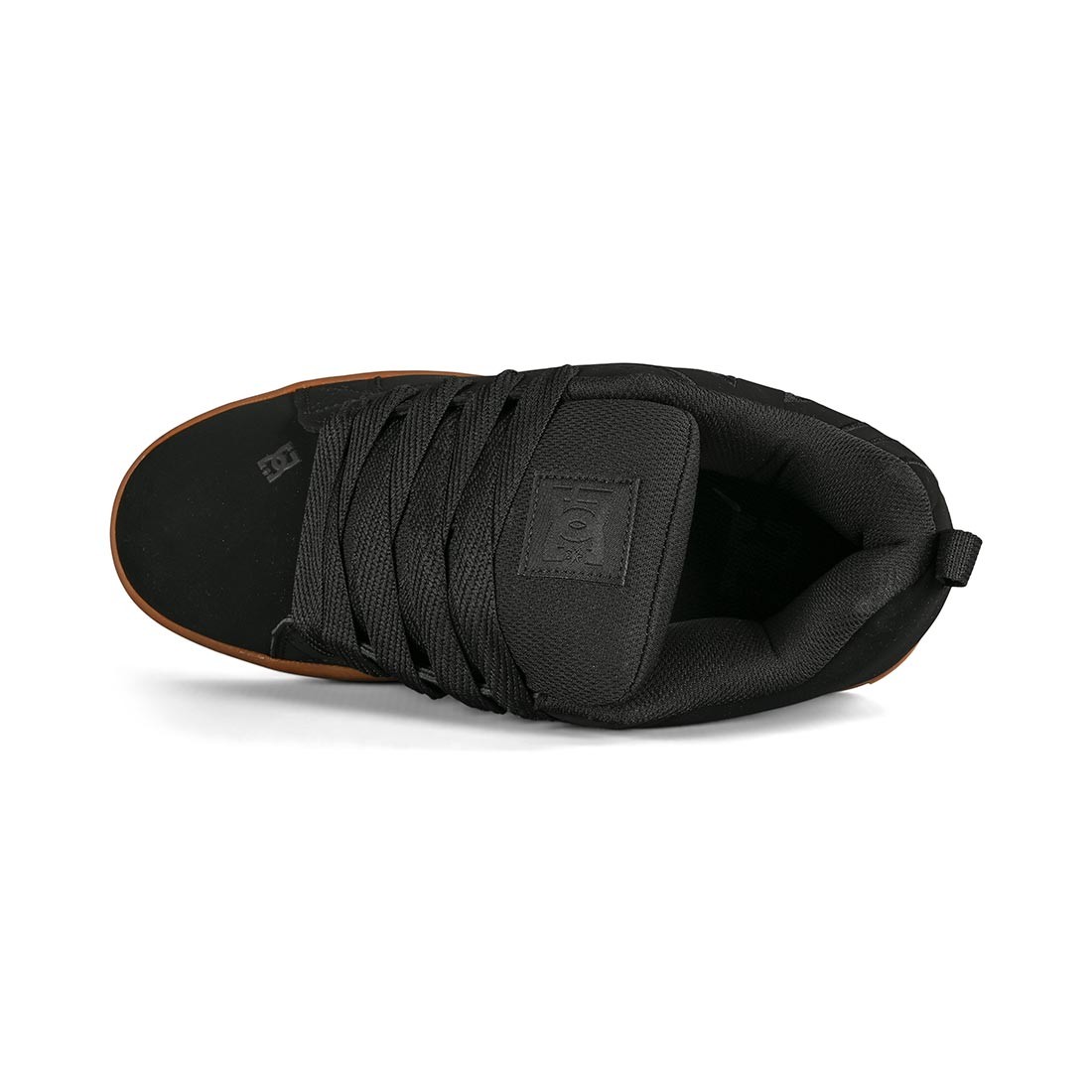 DC Court Graffik Skate Shoes – Black/Gum
