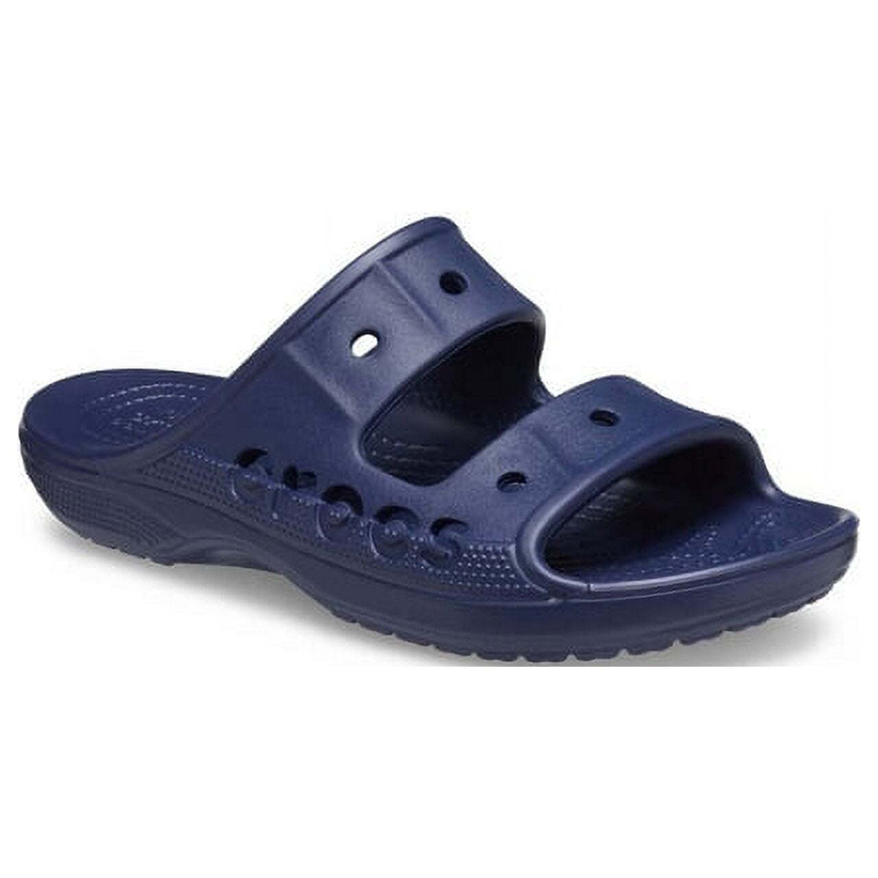 Crocs Sandals Unisex Size US M6/W8 Navy Baya Slide –25-336–