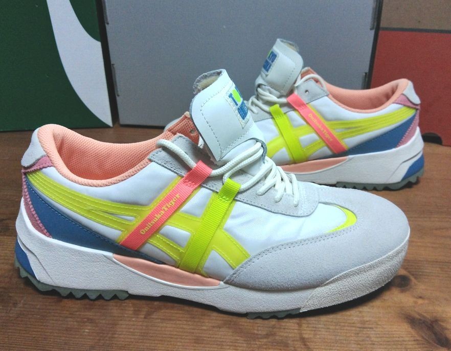 Onitsuka Tiger Delegation EX Cream x Vibrant Yellow 26cm