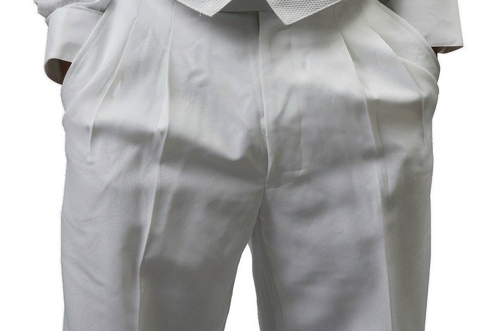 New Mens White Adjustable tuxedo pants 33 34 36 38 40 42 44 46 48 50 52 New