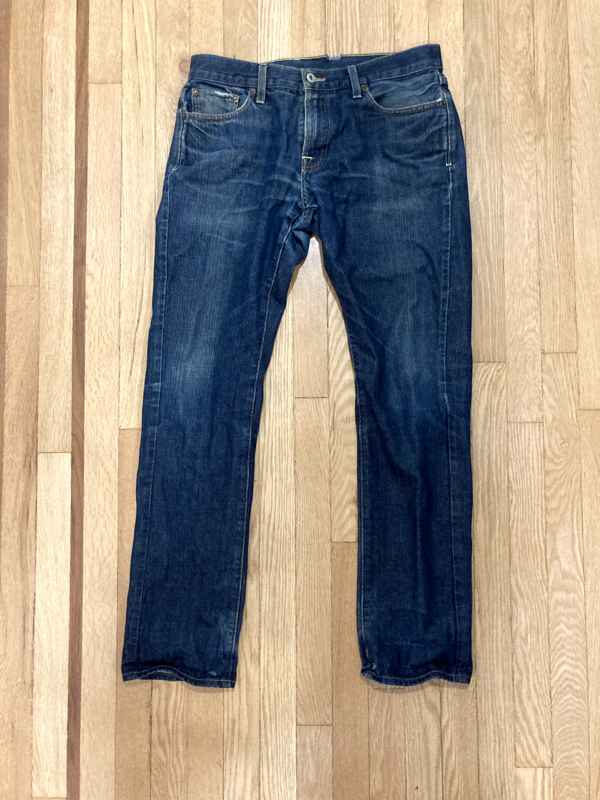 Lucky Brand Men’s Jeans Skinny 101 Size 32 Distressed Style