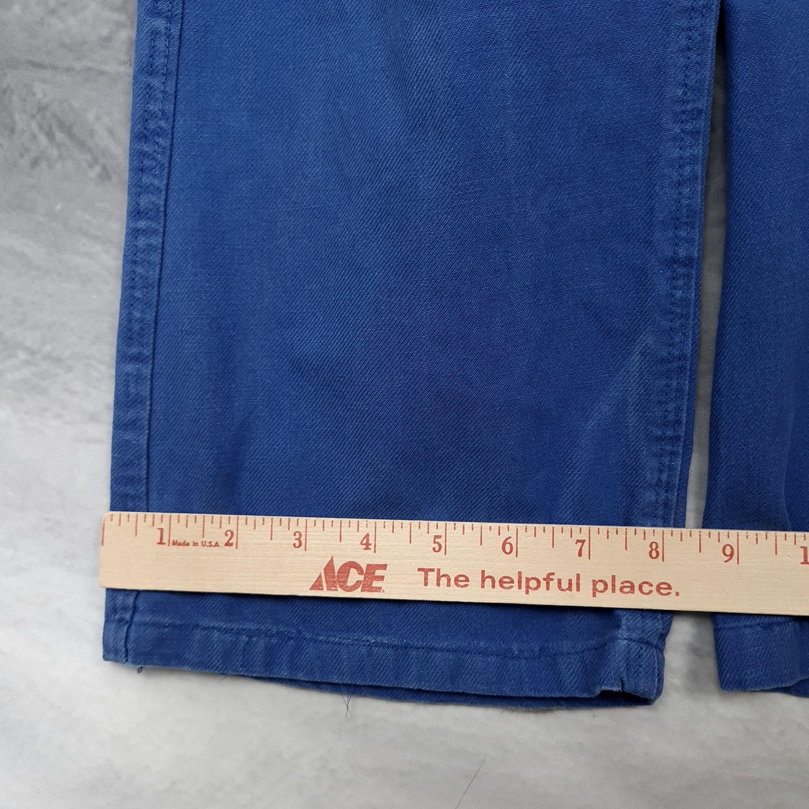 Vntg French Coveralls Womens Small Work Jumpsuit Utility Boiler Suit YKK Zip 80s
