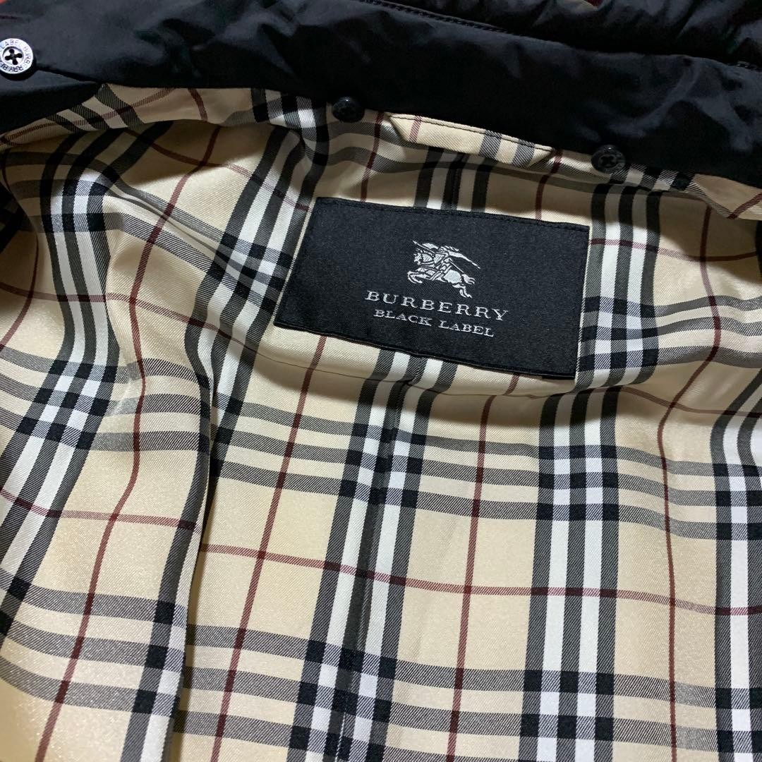 BURBERRY BLACK LABEL Down Coat Excellent Condition