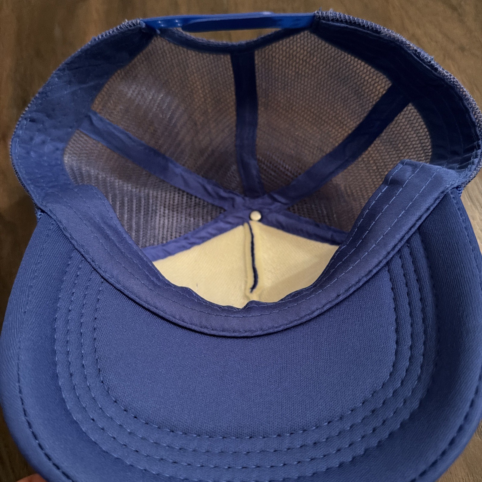 Corteiz Alcatraz Trucker Hat Cap CRTZ Logo RARE BLUE USA seller no tags