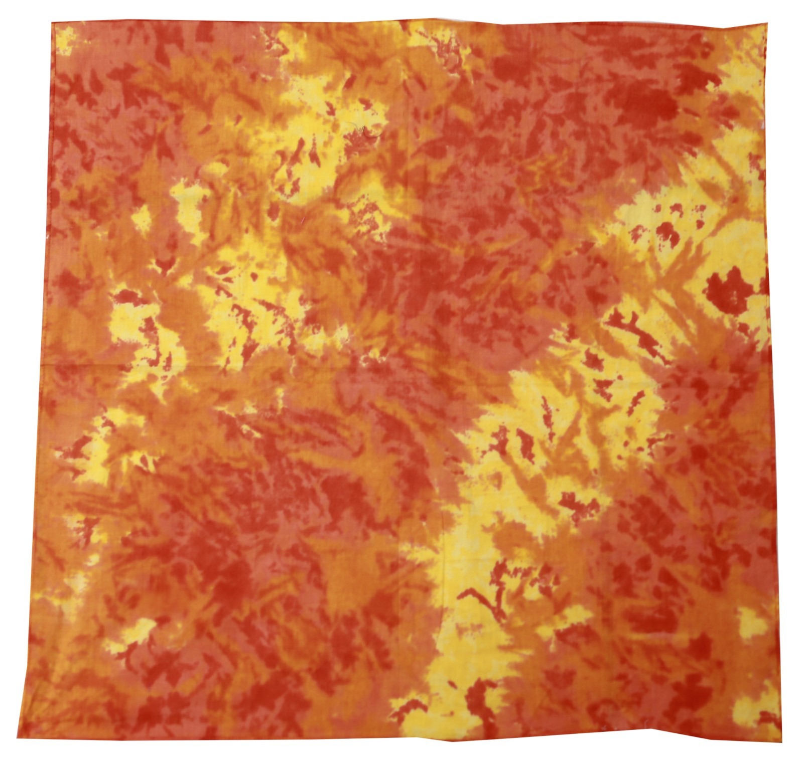 Multicolor Tie Dye Bandanas 100% Cotton 20 x 20 Inches