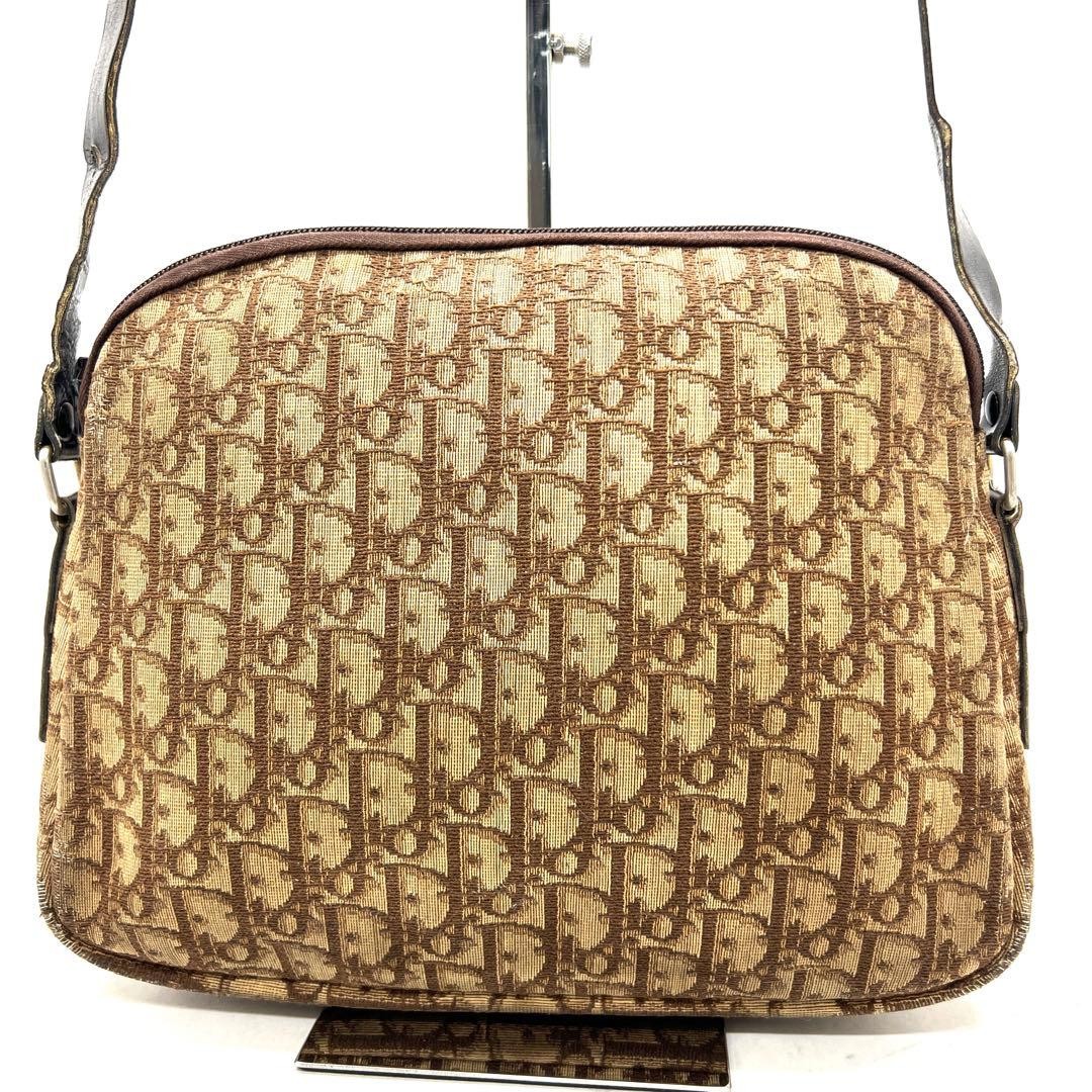 Christian Dior Bag Excellent Condition Dior Handbag One Shoulder Trotter Canvas
