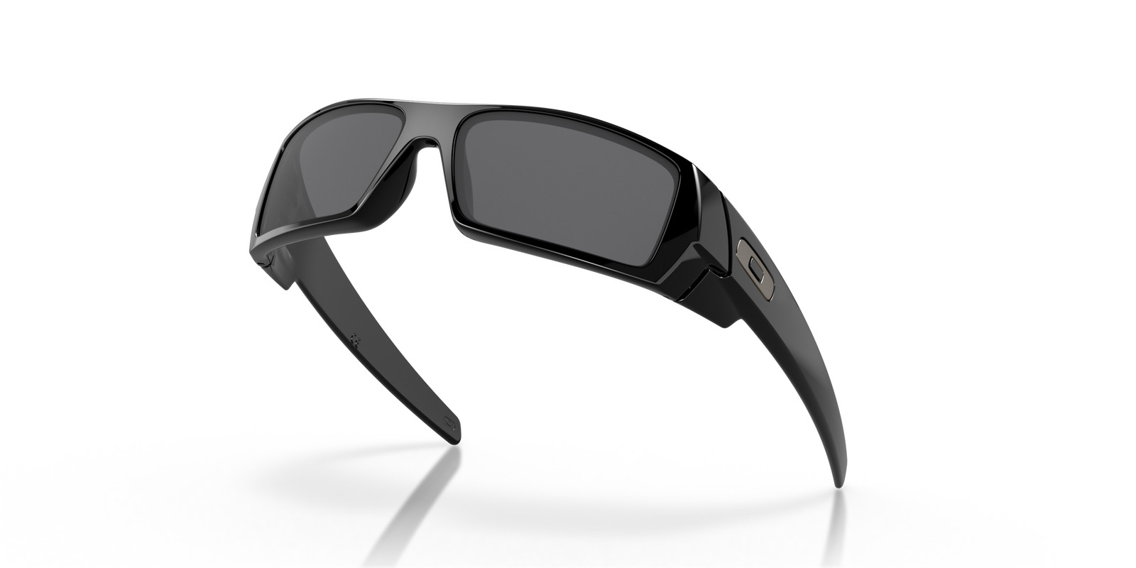 Oakley Gascan Polished Black/Grey 60 mm Men’s Sunglasses OO9014 03-471