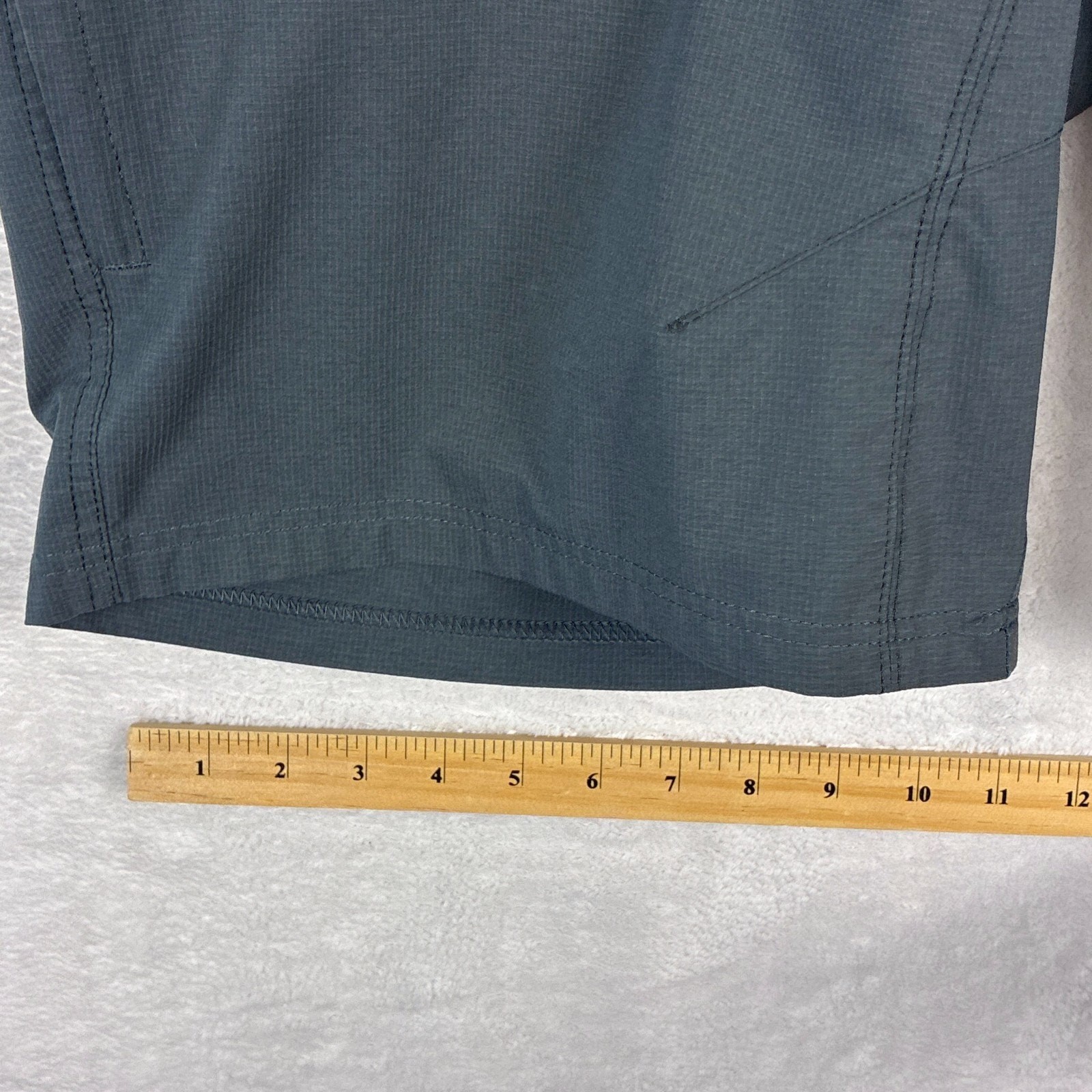 Kuhl Shorts Men 40 Gray Silencr Cargo Ripstop Hiking Backpacking Trekking Preppy