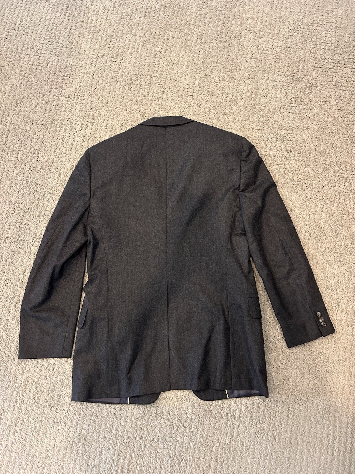 Austin Reed Suit 2pc 38R 33×30 Gray Wool Pennant Regent St Made in USA