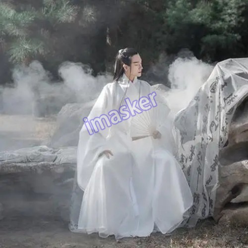 Ming Dynasty Chinese Hanfu Ancient Vintage Costume Cosplay Outfit Embroidery