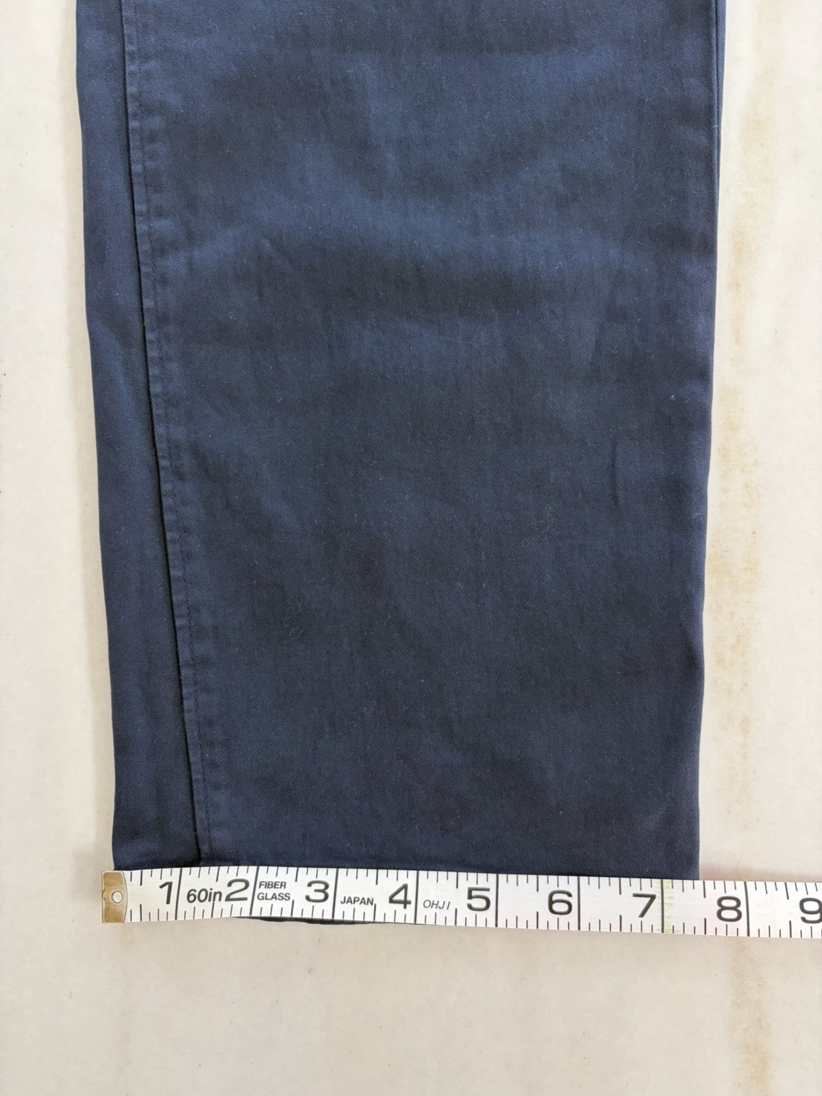 Bonobos Italian Brushed 5-Pocket Pants 34×36 Slim Fit Dark Navy Blue Mint