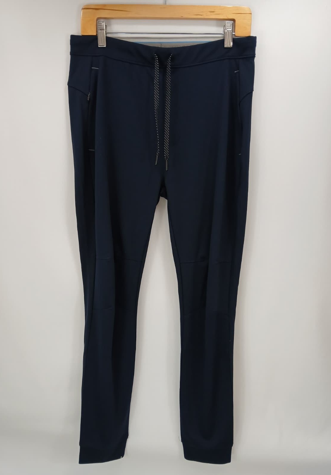 Mack Weldon For Daily Wear Sweatpants Jogger Navy Drawstring Stretch Men’s S
